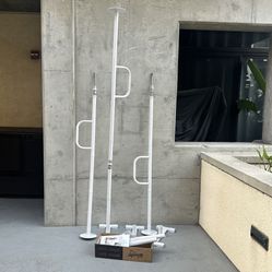 Wonder Pole, Adjustable, Grab Bar, Tension Mounted Floor to Ceiling Security safety elderly disability helper Pole 