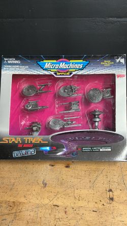 Star Trek micro space collection set limited edition 1993