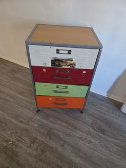 Metal dresser