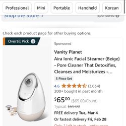 Brand New Facial Steamer 