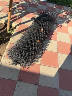 Chain link fence