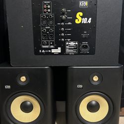 KRK Speakers With Subwoofer 