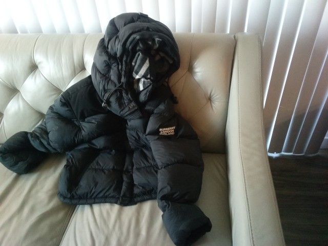 Burberry Down Jacket or Vest w/ Detachable Hoodie