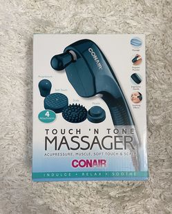 Conair Touch N’ Tone Massager With 4 Attachments 
