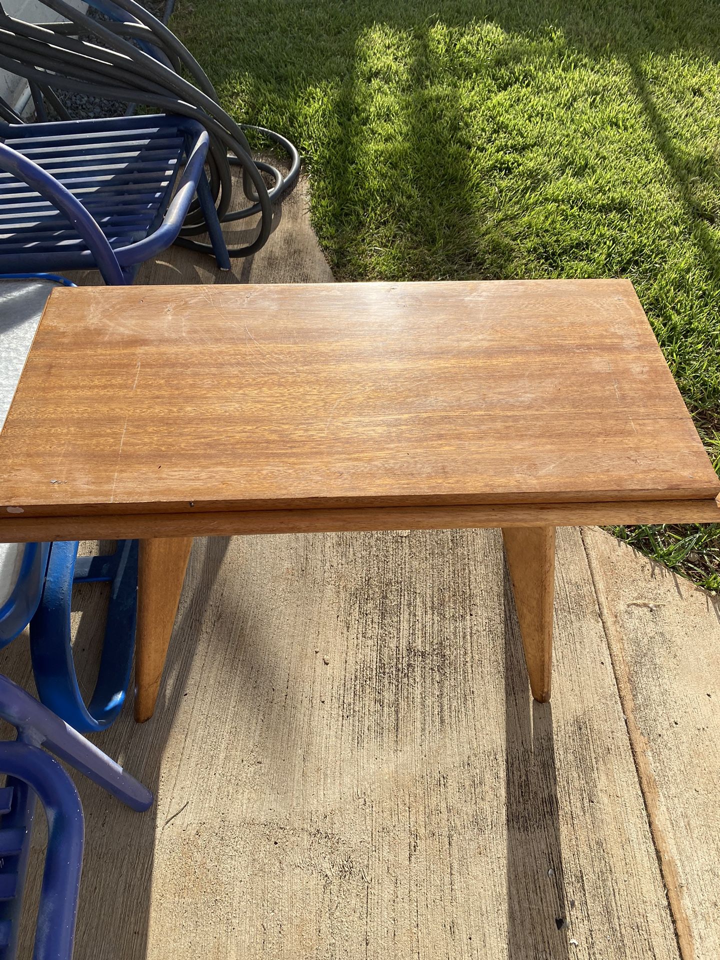 Vintage wood table 