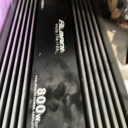 800 WANTE 4-GH. MOSFET POWER AMPLIFIER