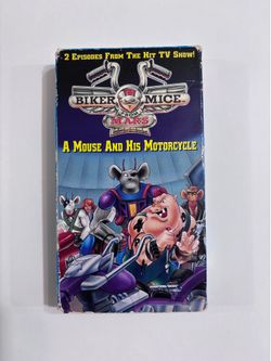 Biker Mice From Mars, A Mouse and His Motorcyle VHS