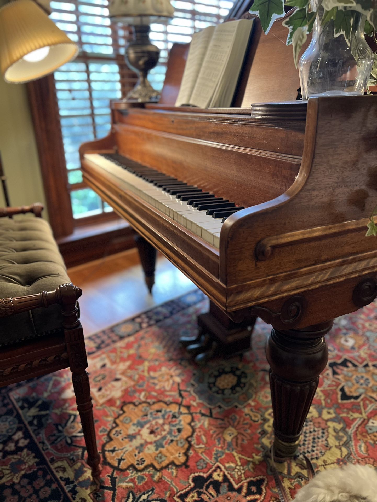 Chickening & Sons Baby Grand Piano