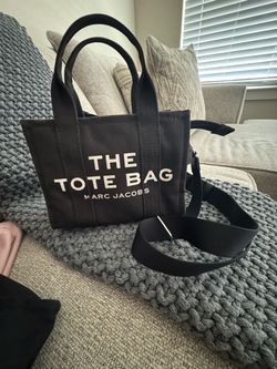 Marc Jacobs The Tote Bag Black Canvas