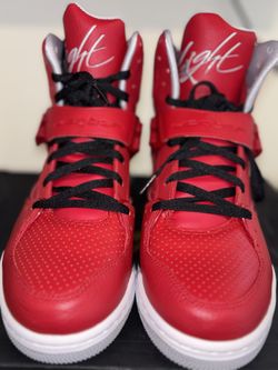 New Jordan Flight 45 High Gym Red Size 12