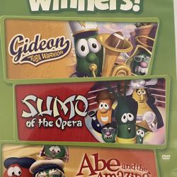 VEGGIETALES Winners! (DVD) 3-Adventures!