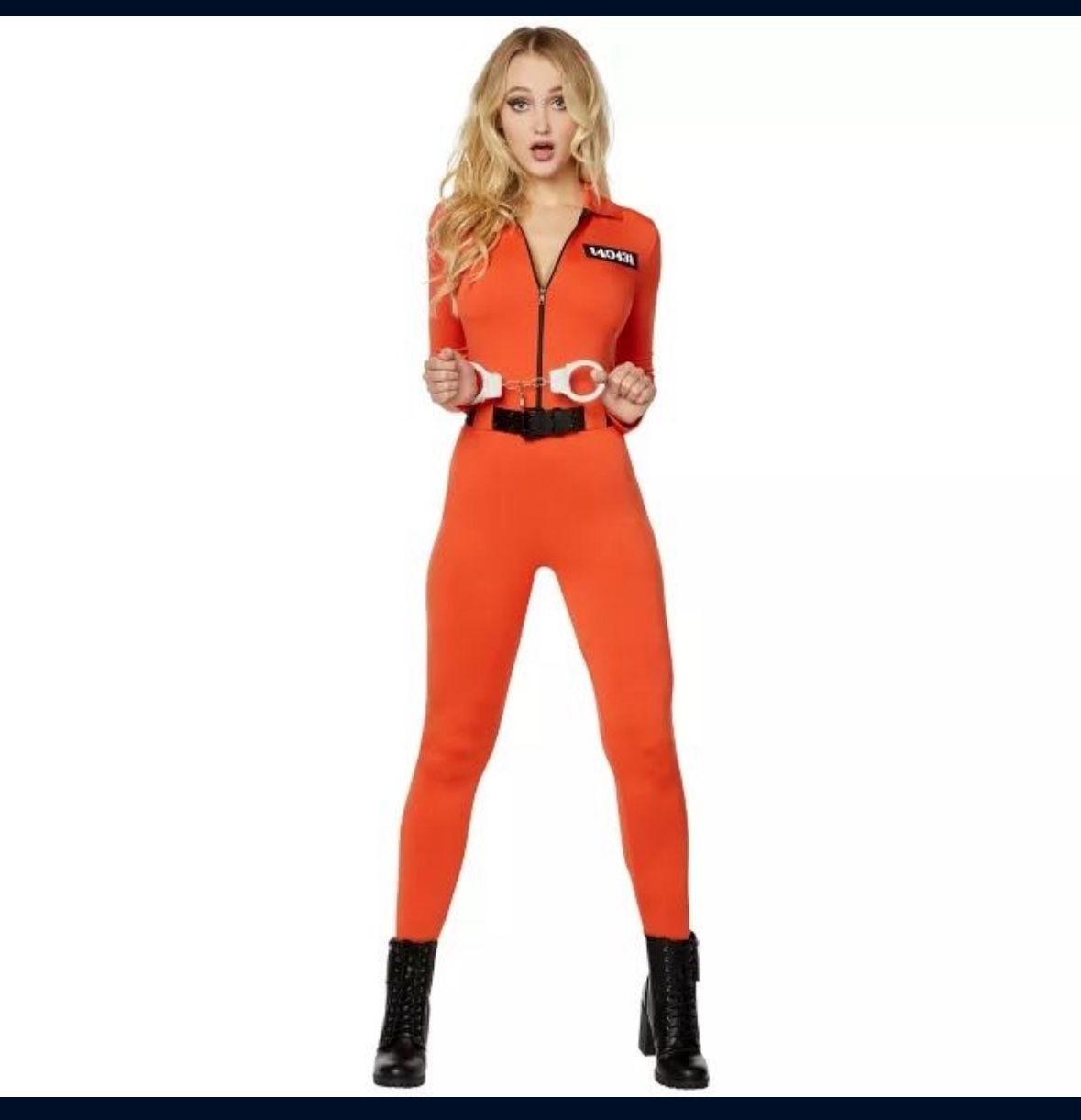 Adult Prisoner Catsuit Costume