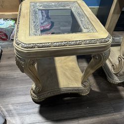 Italian Table And End Table