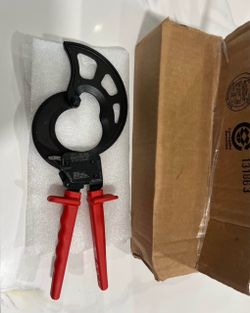 KLEIN TOOLS 63750 KLE63750 KLE 63750 RATCHETING CABLE CUTTER (New)