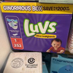 Luvs Diapers Size 1 New 