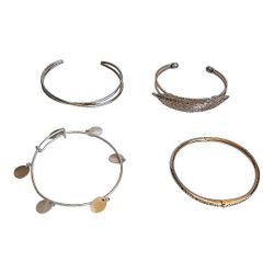 Lot Of 4 Costume Jewelry Bracelets 