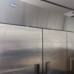 Commercial Atosa 3 door fridge