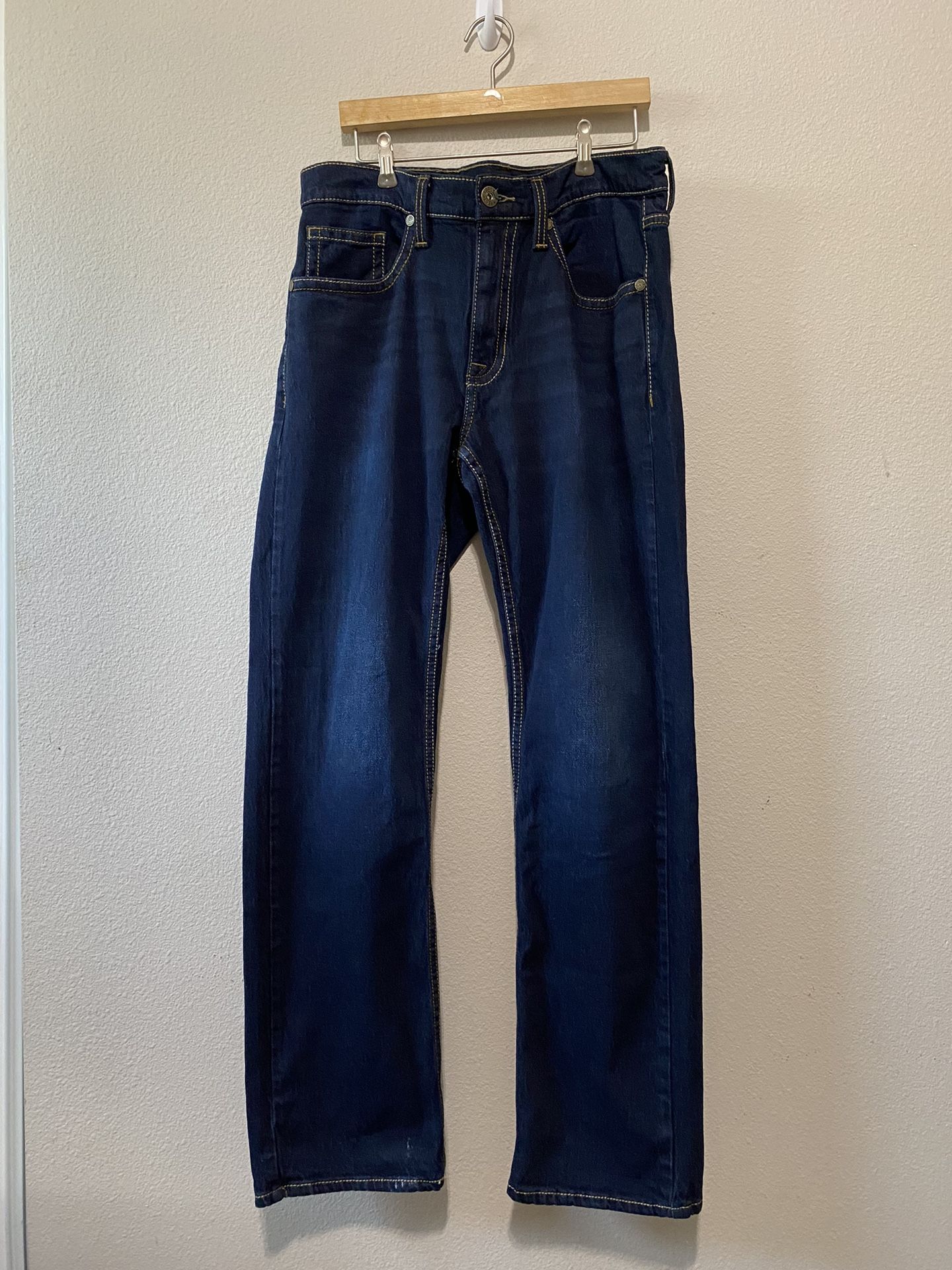 Cody James Jeans Men’s 34x32 Dark Wash Straight Fit Cowboy Work Outdoors