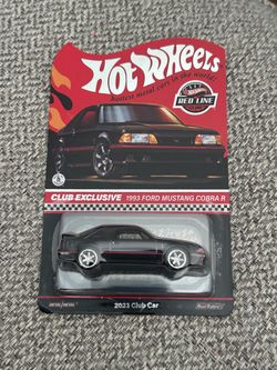 hot wheels rlc 1993 ford mustang cobra r