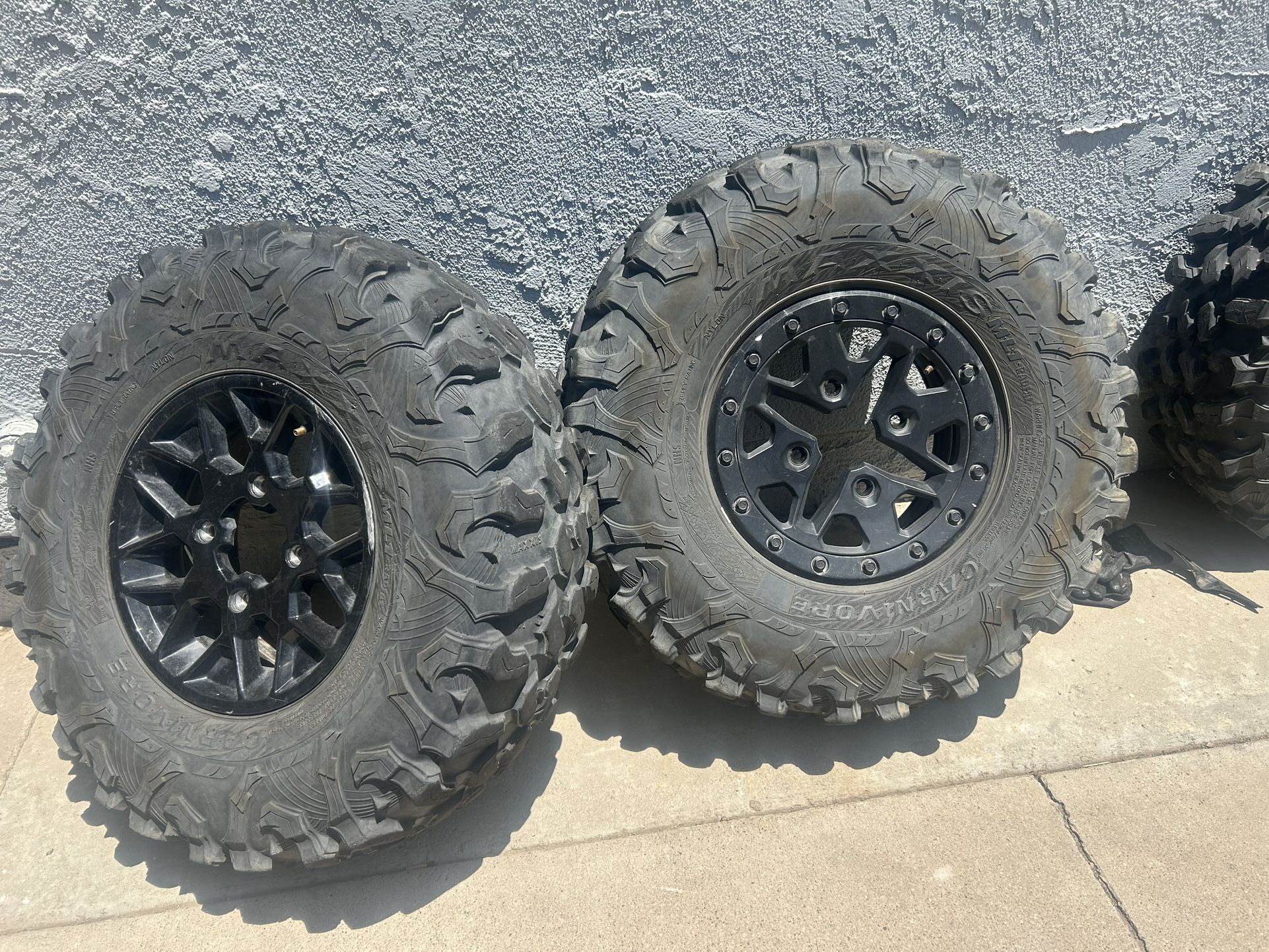Canam x3 tires / wheels