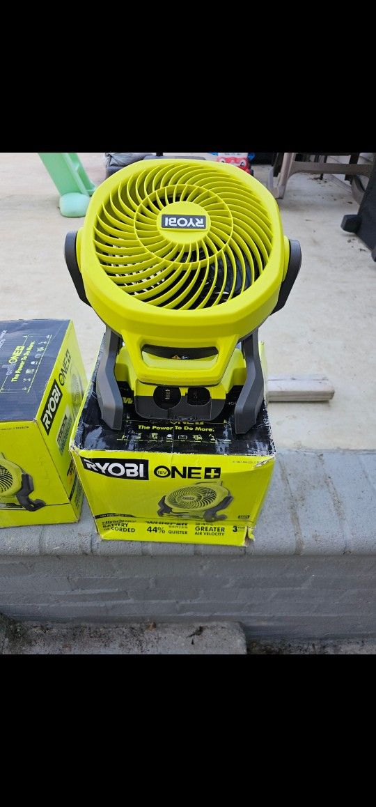 Riobi Ventilador De Bateria , Battery Fan