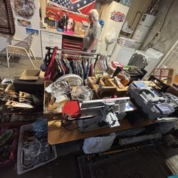Two-day outdoor estate sale in Clovis, CA.