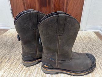 New Ariat - Stump Jumper Pull-On - Waterproof and Composite Toe Work Boot - Adjustable Ankle