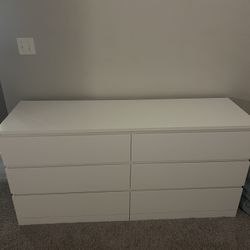 IKEA Malm 6 Drawer Dresser 