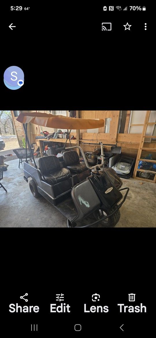 1964 Harley Davidson Golf Cart