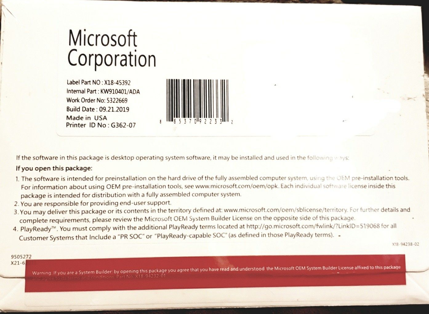 Windows 10 home operating system