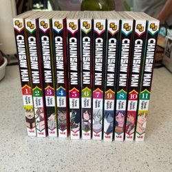 Chainsaw Man Part One Manga Volumes 1-11