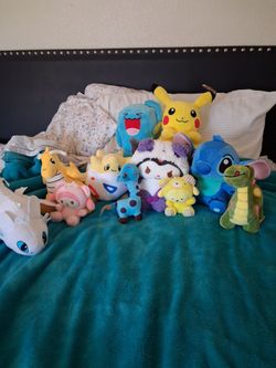 Plush toys and purses