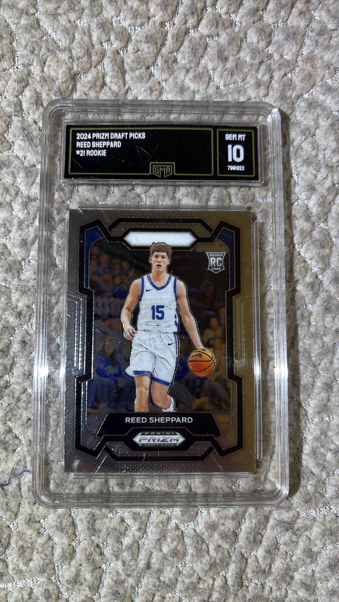 Silver Prism Reed Sheppard Rookie Mint 10
