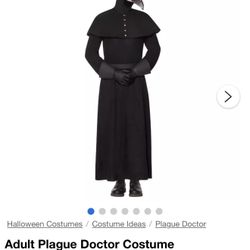 Kids Plague Doctor Costume