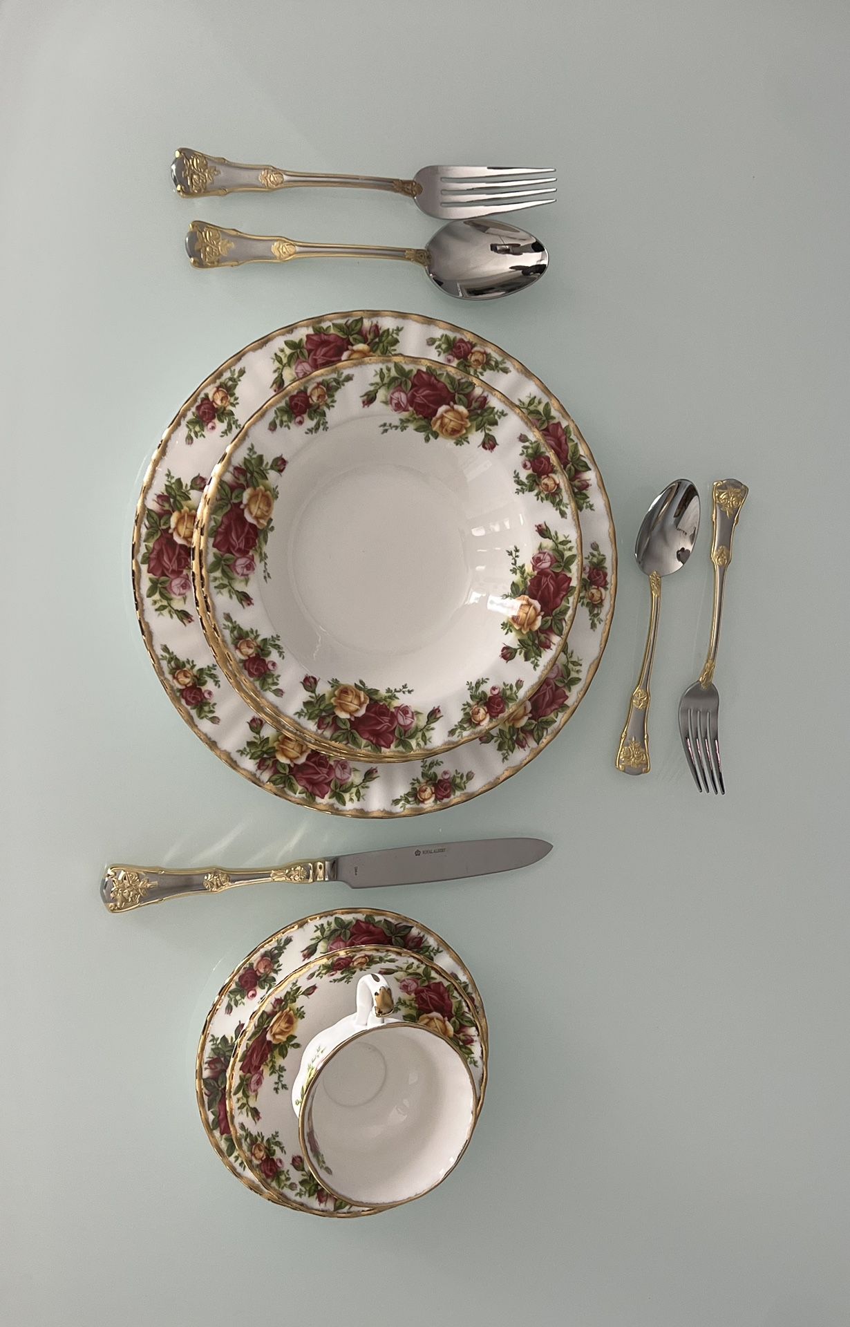 Royal Albert Old Country Rose Bone China 1962