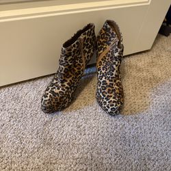 Ankle Boots- Charlotte Russe Animal Print