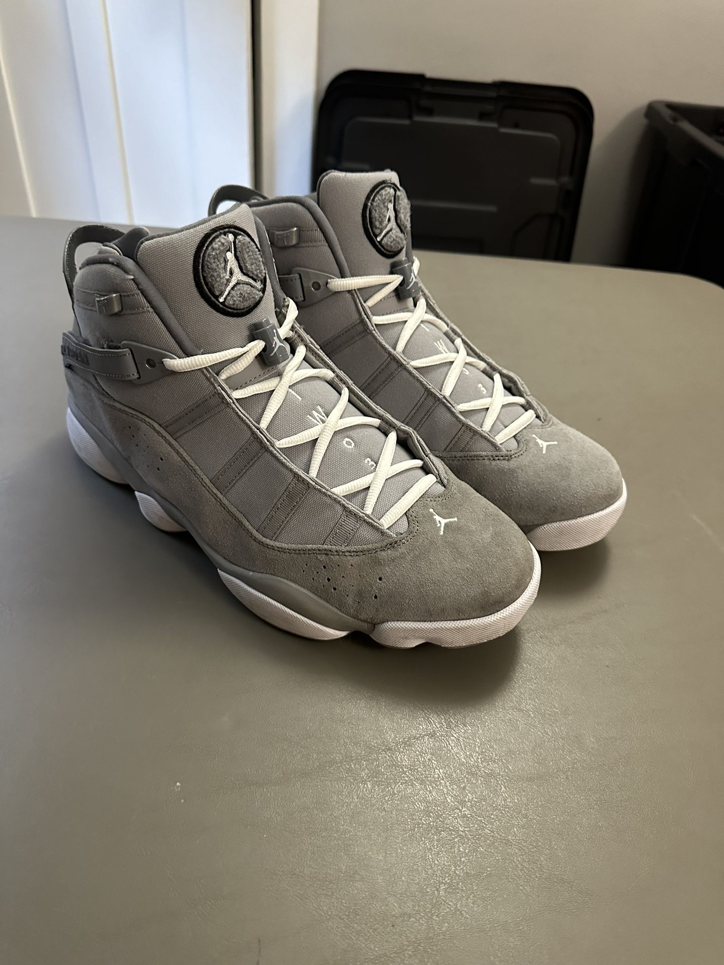 Jordan 6 Rings. (Wolf Grey)