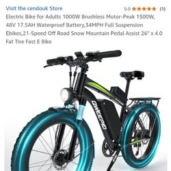 Snow Electric Bike 