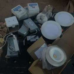 3 Halo Lights Brand New N 9 Progressive Lighting Boxes And 1 NDR BOX all New  