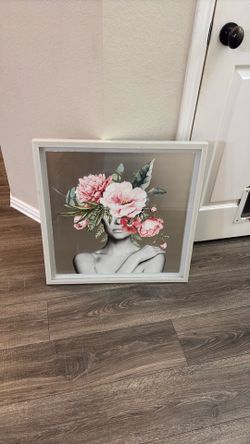 Frame with woman art