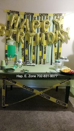 Ghost Busters Theme Party Balloon Decor