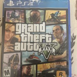 GTA5 Disc With Case (PS4 ONLY) 