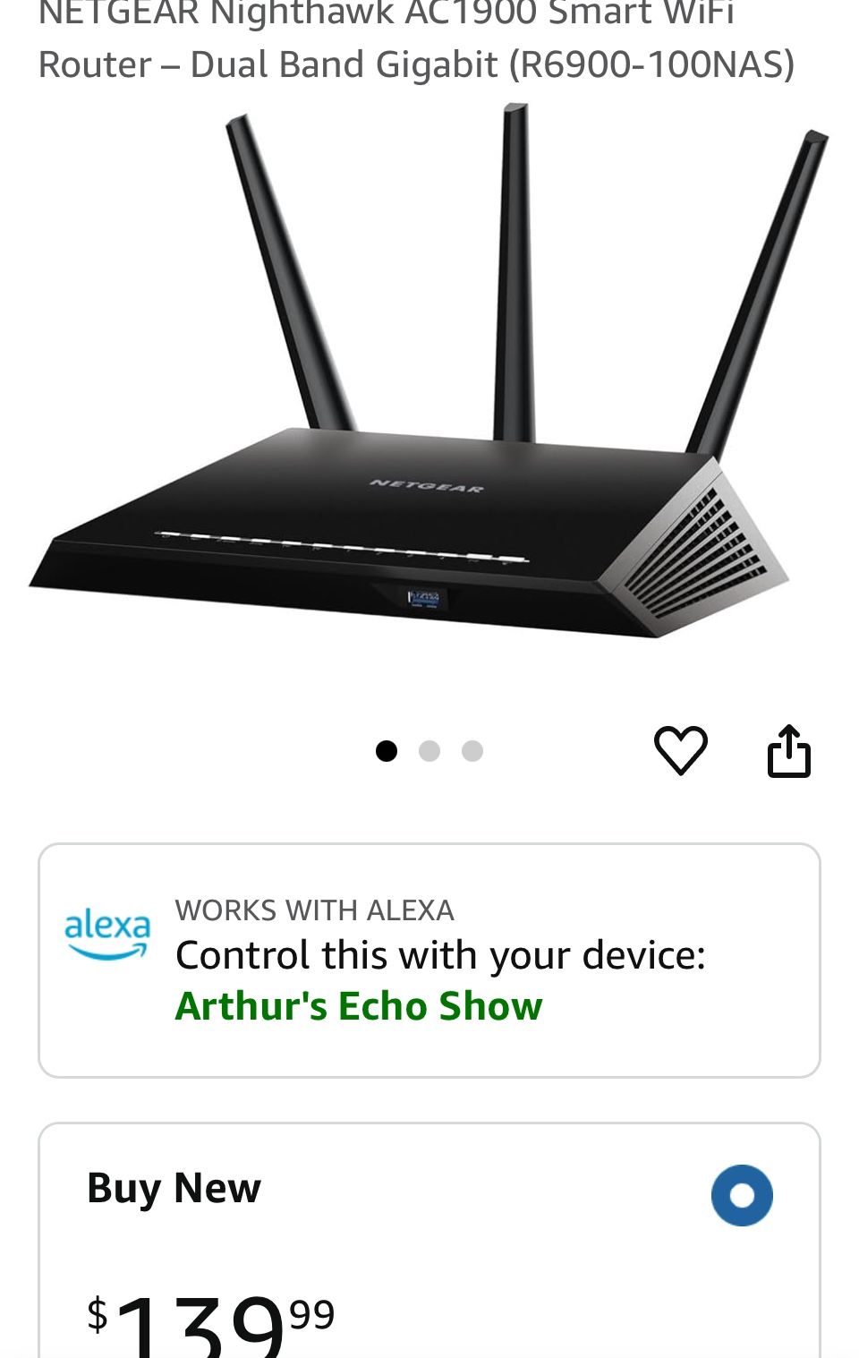 Netgear Router Ac1900