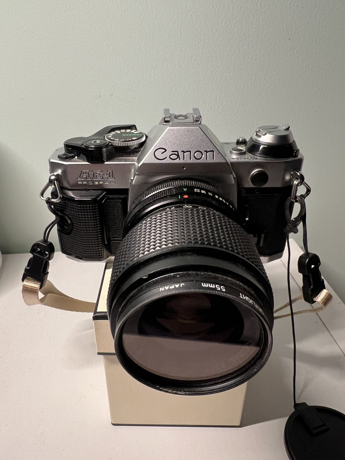 Canon AE-1 Program w/ 35-70mm F2.8-F22 Lens