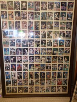 1995 And1997 Topps Baseball Cards Uncut Sheets
