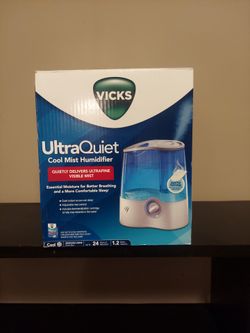 Vicks Ultra Quiet cool mist humidifier