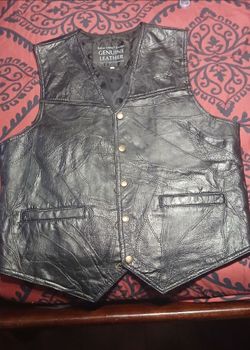 Leather Vest