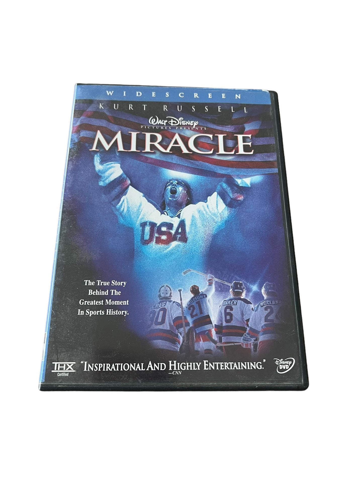 Miracle (DVD, 2004) Disney PG Drama This DVD is a must-have for any drama and biography movie lover. Released in 2004 by Walt Disney Video, the movie
