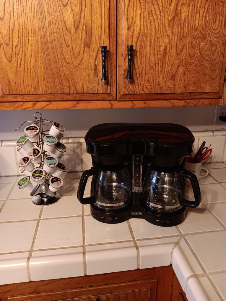 Duel Side By Side Coffee Maker