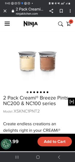 Ninja BREEZ PINTS! deadstock Most Places